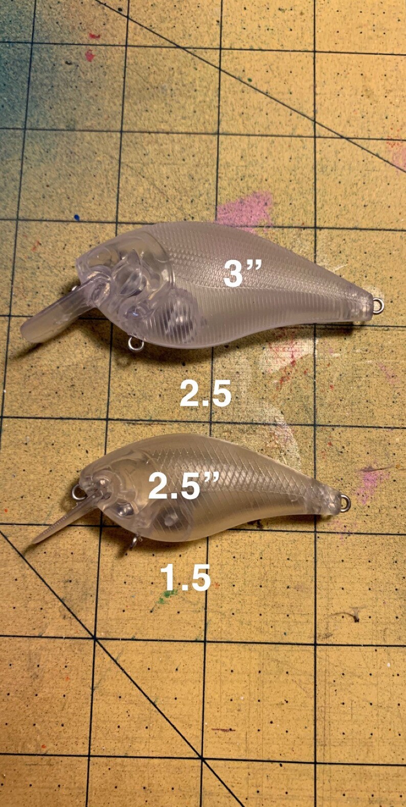 Howell Custom Lures Tiger Seed Custom Painted Fishing Lure Etsy