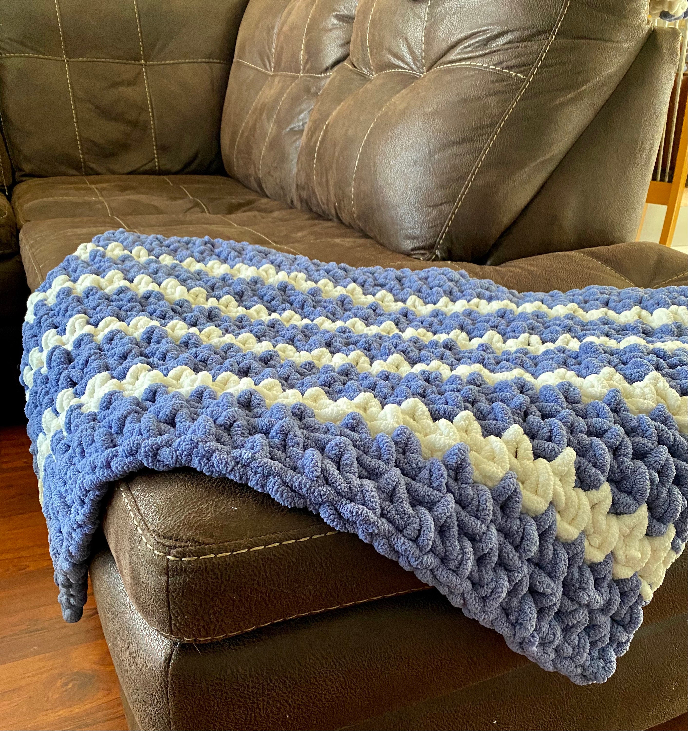 Chunky Blanket Heavy Blanket Weighted Blanket Baby Gift Etsy