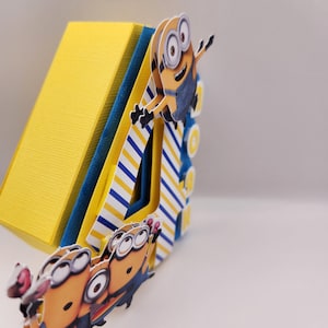 3D number or letters Minions Decoration Minions Birthday Party Minion boy/Girl Minions Gift letter or number, minions party decoration 7&#39; H