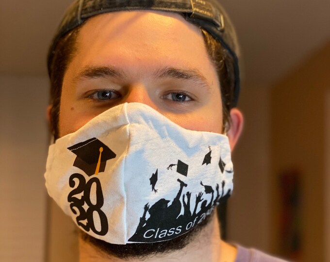 Face Maskgraduationgraduation Face Maskmaskclass of Etsy