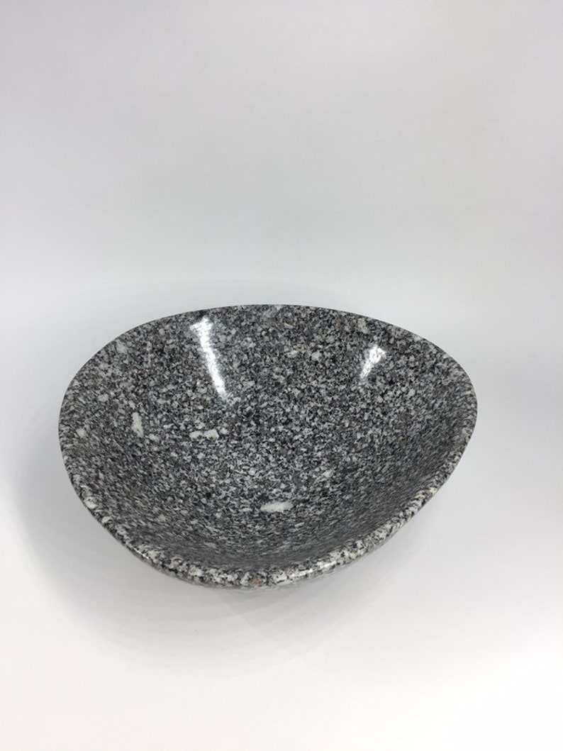 Granite stone bowl Etsy