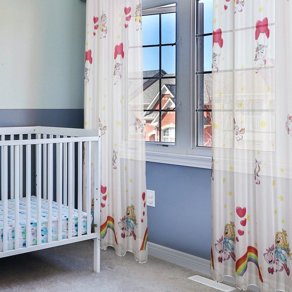 Cortinas Princess Cortina de habitación - Etsy España