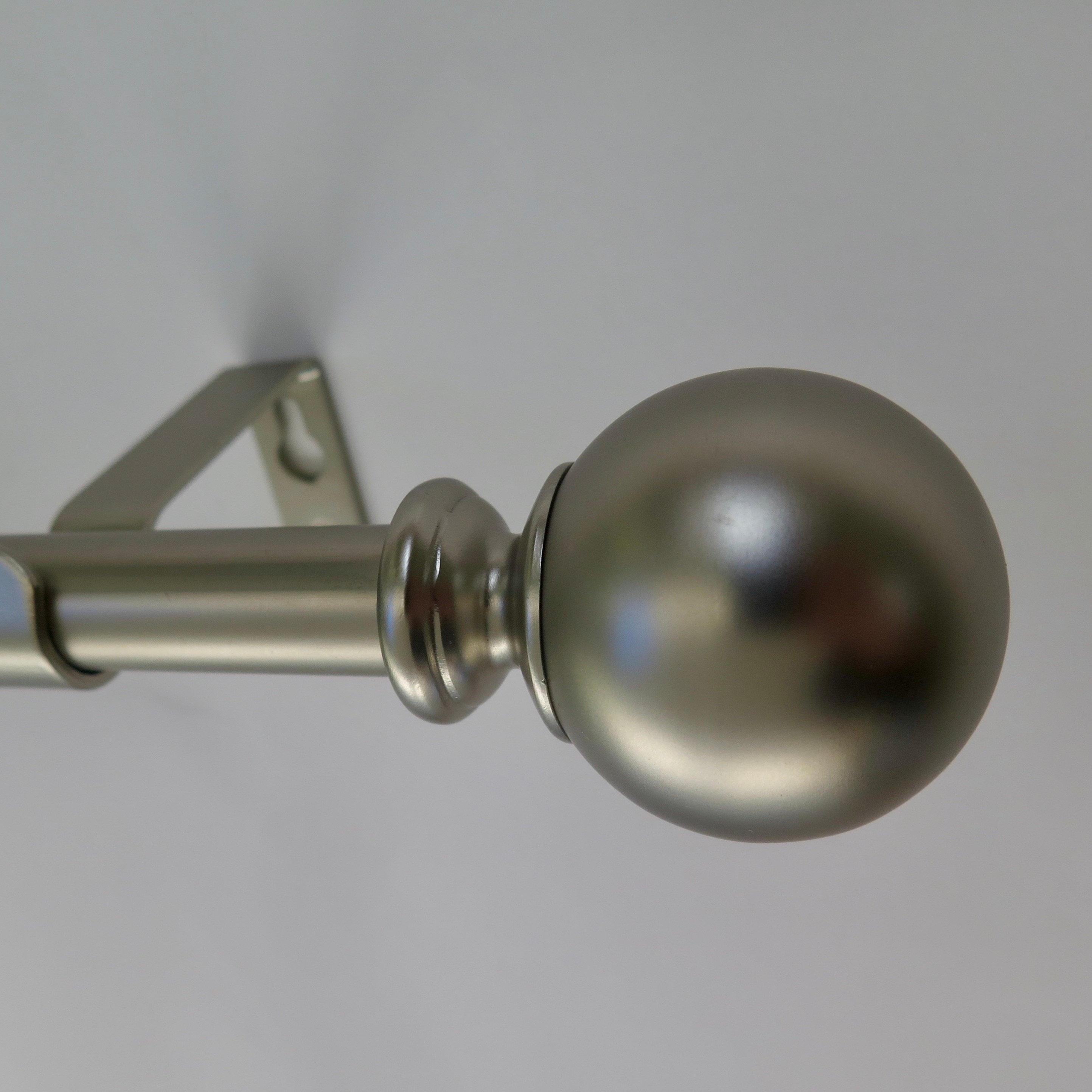 Adjustable Black/Nickel/Gold Single Drapery Curtain Rods In Etsy