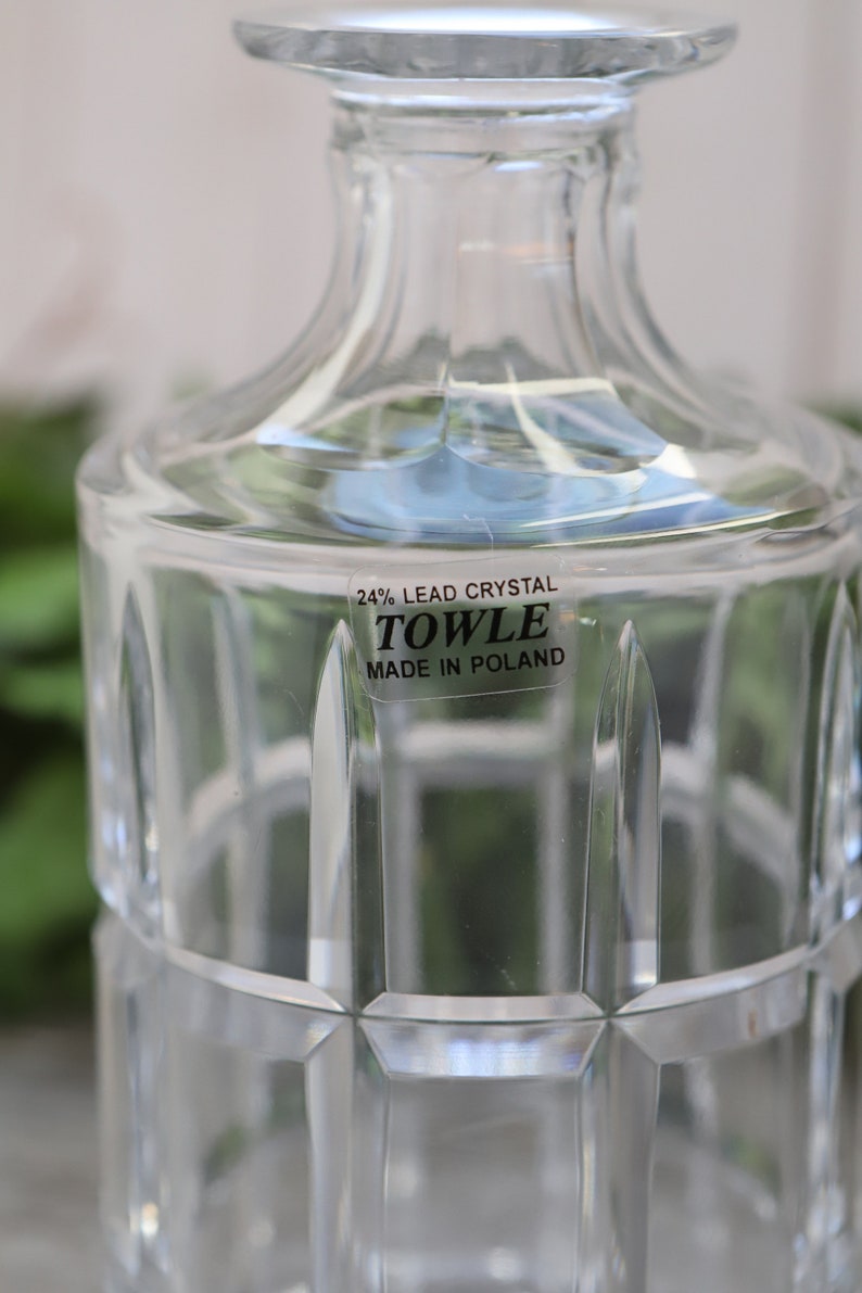 LEAD CRYSTAL DECANTER Etsy