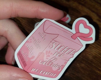 Sucker For Villains Sticker