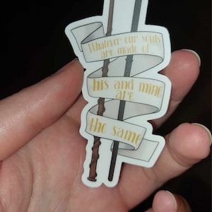 Dramione Wands Sticker