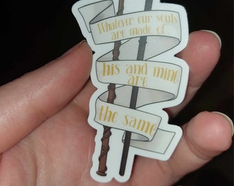 Dramione Wands Sticker