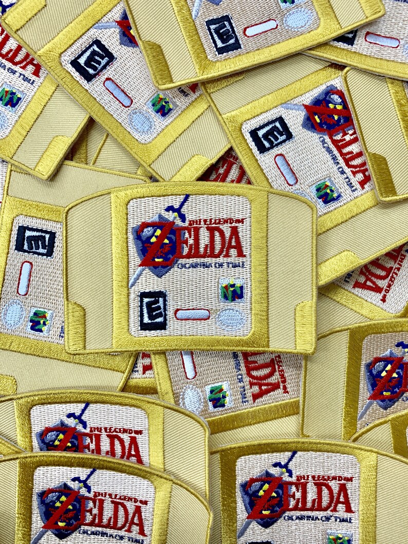 Legend of Zelda Ocarina of Time N64 Cartridge Custom Etsy