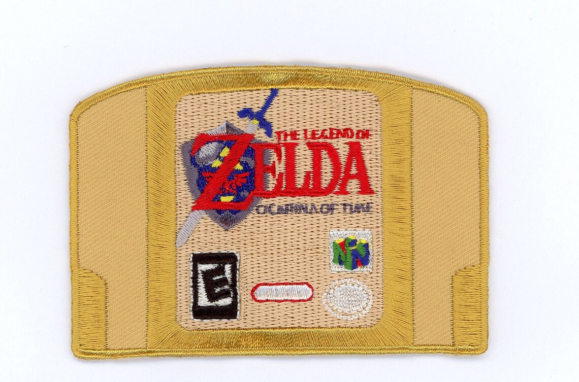 Legend of Zelda Ocarina of Time N64 Cartridge Custom Etsy