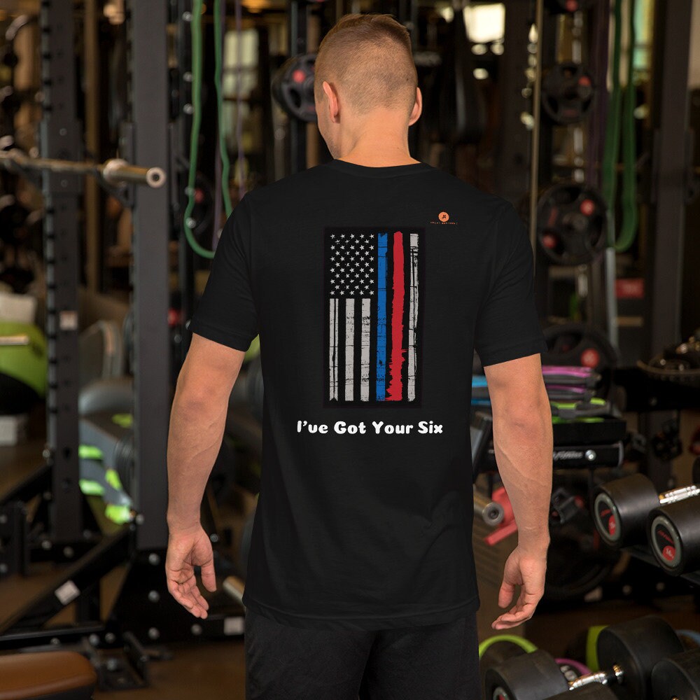 Police Lives Thin Blue Line Flag Men's 