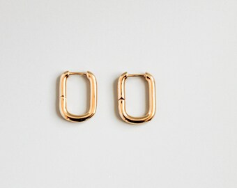 Link Hoop Earrings | Link Earrings