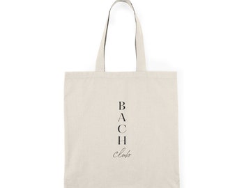 Bach Club Natural Tote Bag