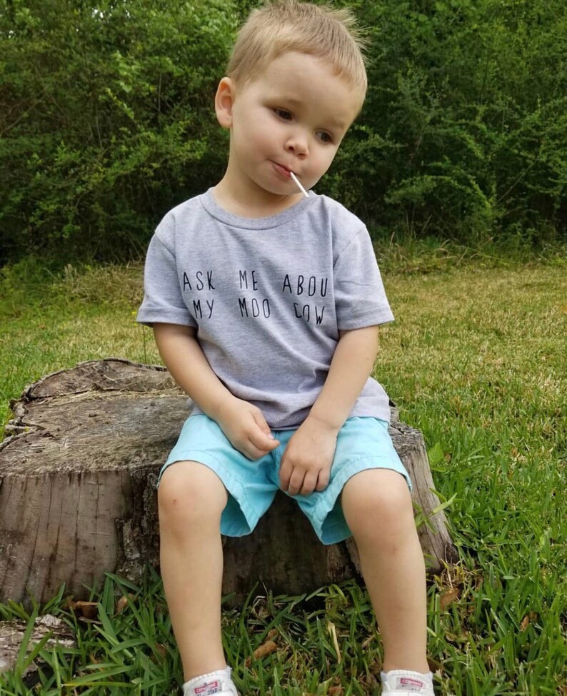 Ask Me About My Moo Cow T-shirt | Etsy