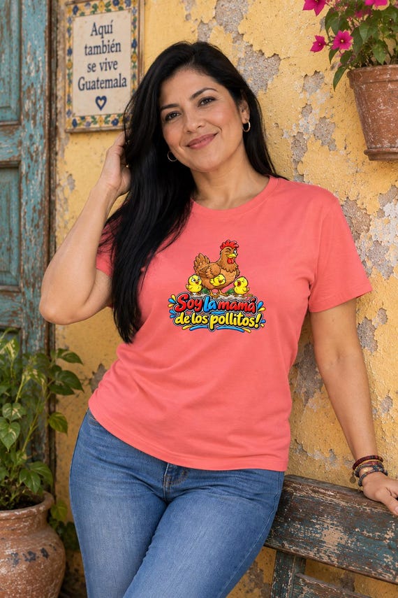 La mamá de los pollitos! (algodón suave)