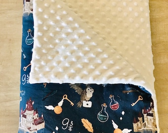 Couverture Bleue Etsy