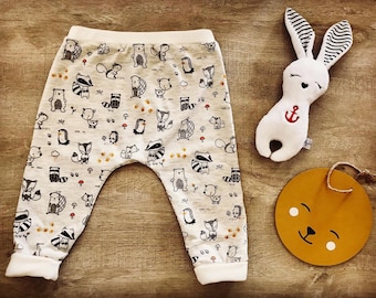 Pantalon bébé/enfant motif au choix