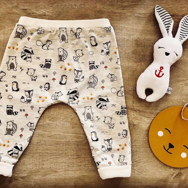 Pantalon bébé/enfant motif au choix