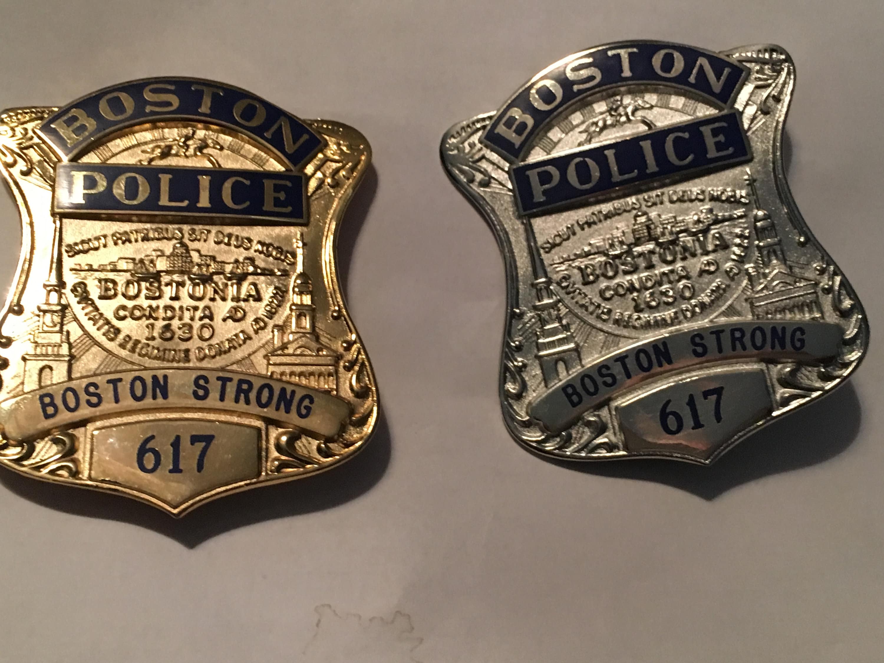 Boston Police Hat Badge