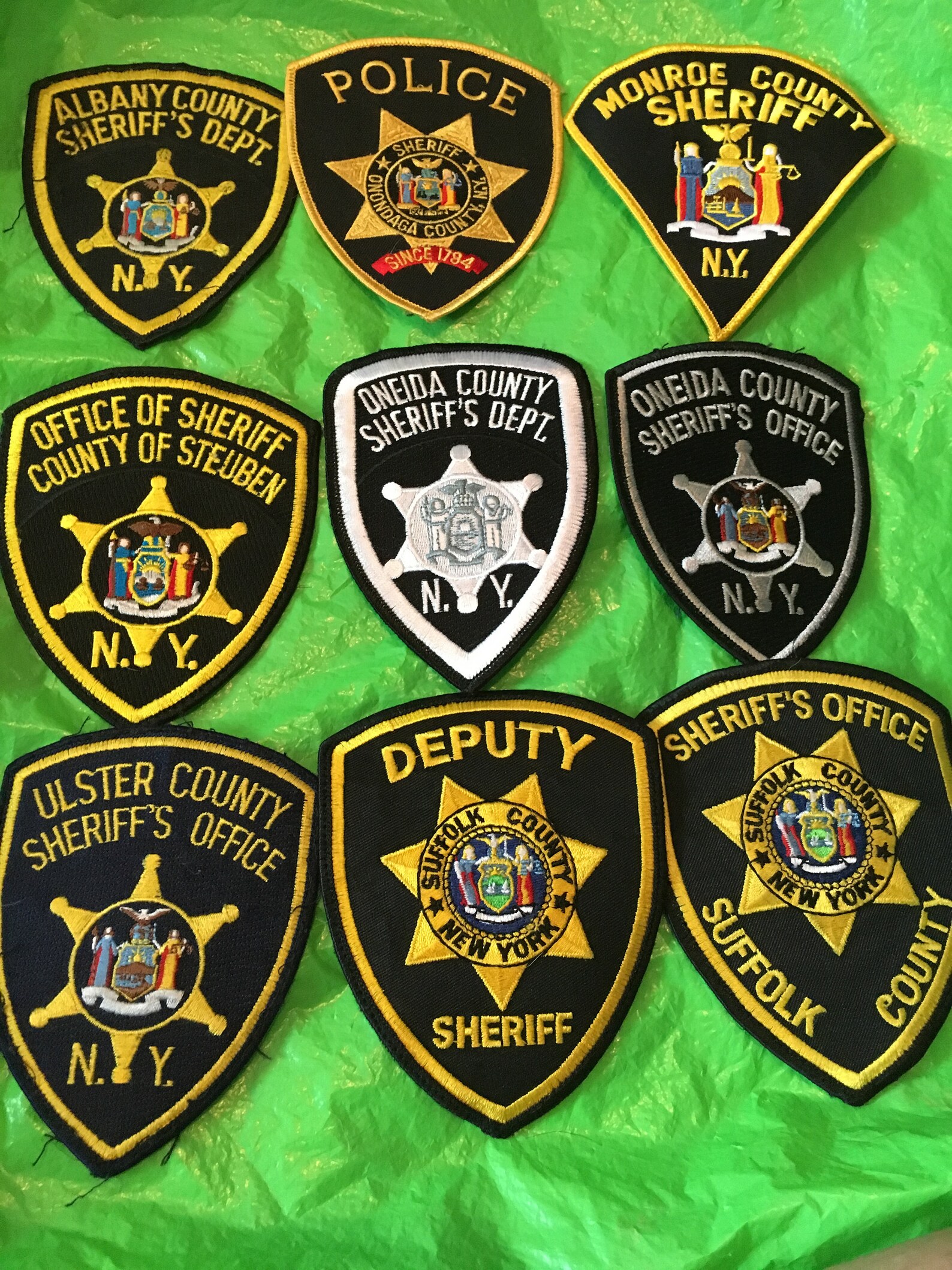 New York Police & Sheriff Patches YOU PICK List 2 Etsy