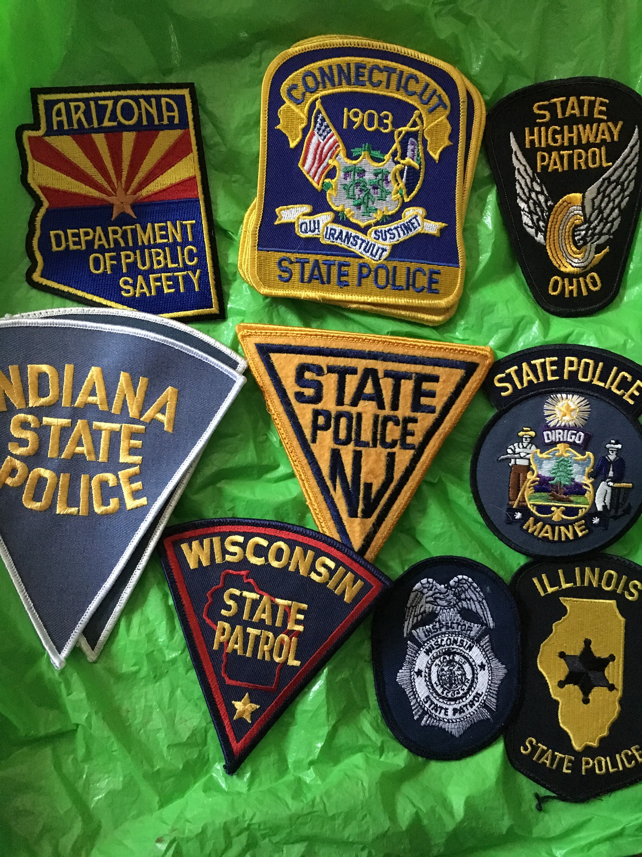 State Police and Highway Patrol patches YOU PICK Etsy