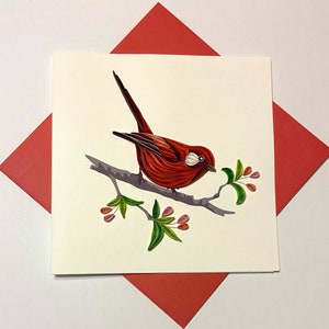 Bird - Quilling Card