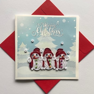 Joyeux Noël - Carte Quilling