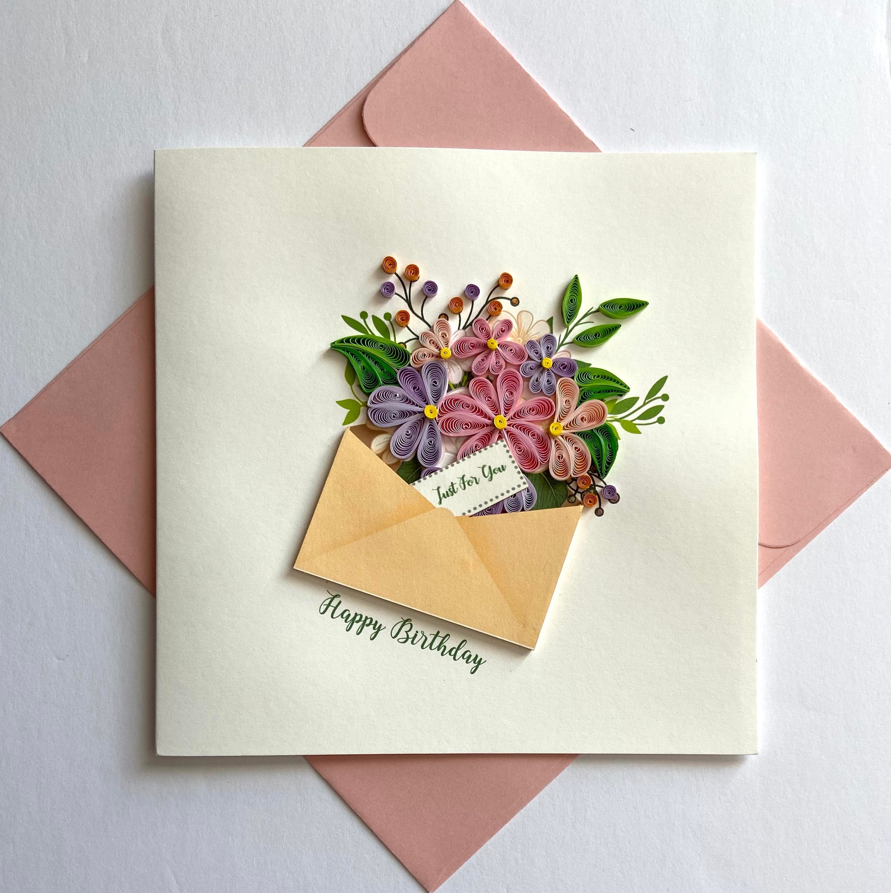 Kwan Crafts - 2 fogli di timbri trasparenti con api e fiori felici di