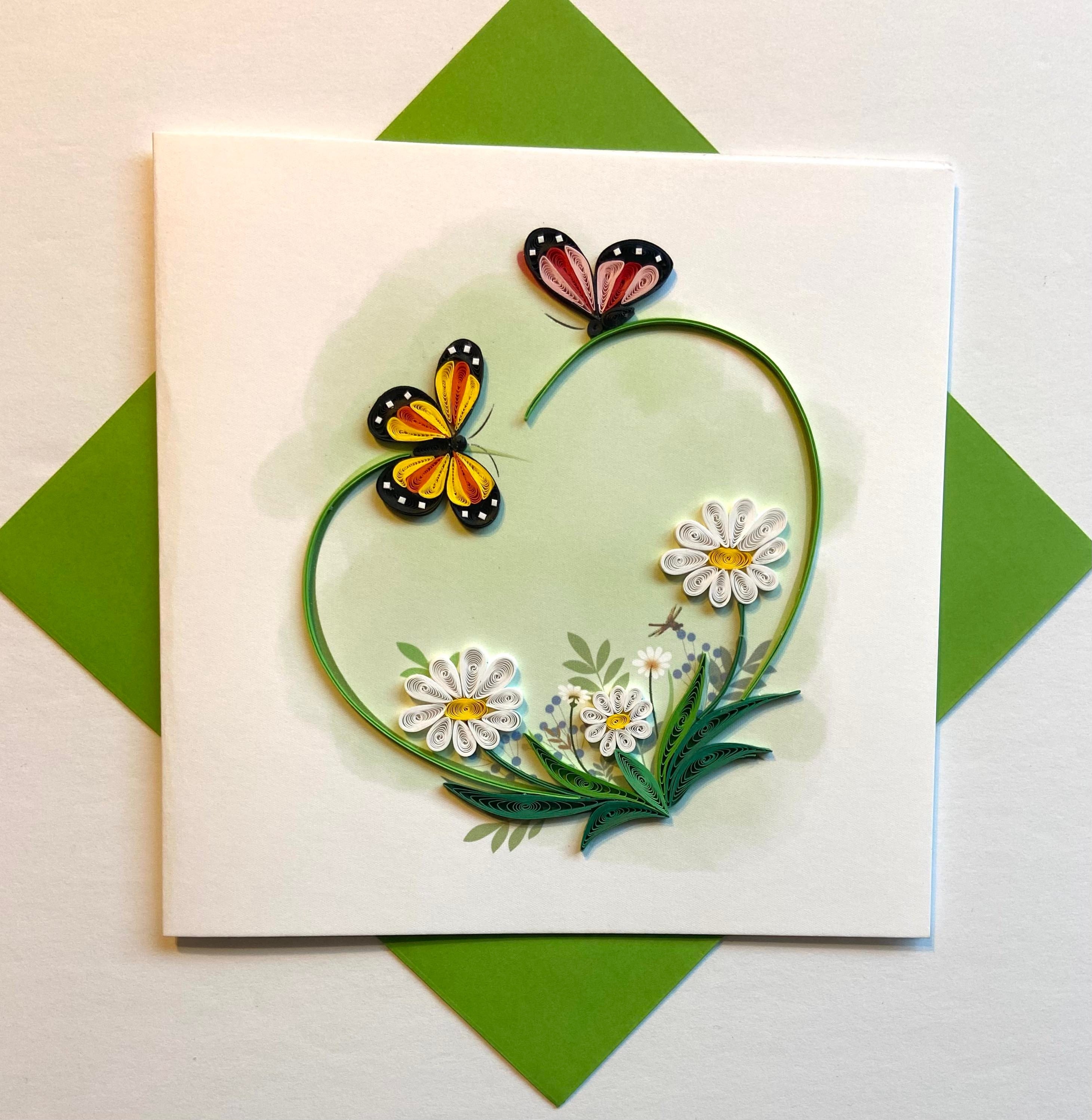 Butterfly Quilling cards