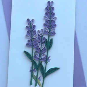 Carte quilling perroquet (petite taille), papier d'art, carte de voeux, carte quilling, cartes artisanales, carte faite main.