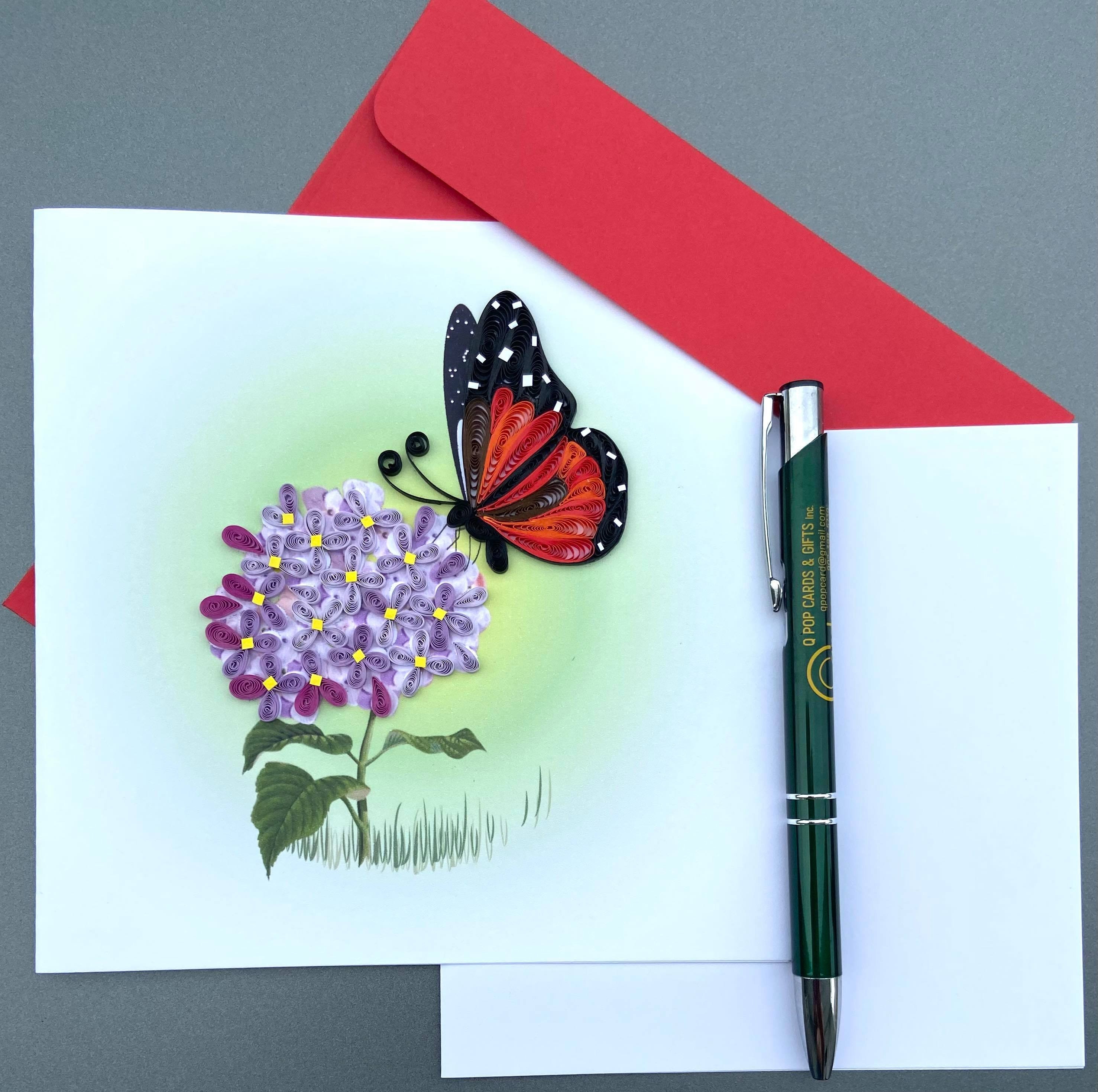 Butterfly - Quilling Card - Etsy