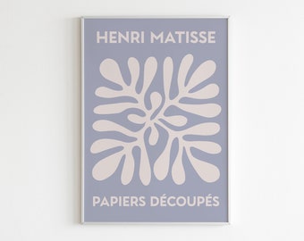 Matisse Print, Matisse Wall Art, Oprawione płótno ścienne, Matisse Framed Print, Collioure, Zestaw sztuki ściennej Gallery Wall Art, Sztuka ścienna z połowy wieku, cyfrowa