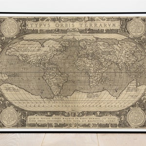 1608 Atlas, Atlas Karte, Tartaria, Evropa, Mar de Bachu, Turchestan, Corasan, Aegyptus, Guzarate, Psitacorum, Hispania, Calicuas, Chilaga