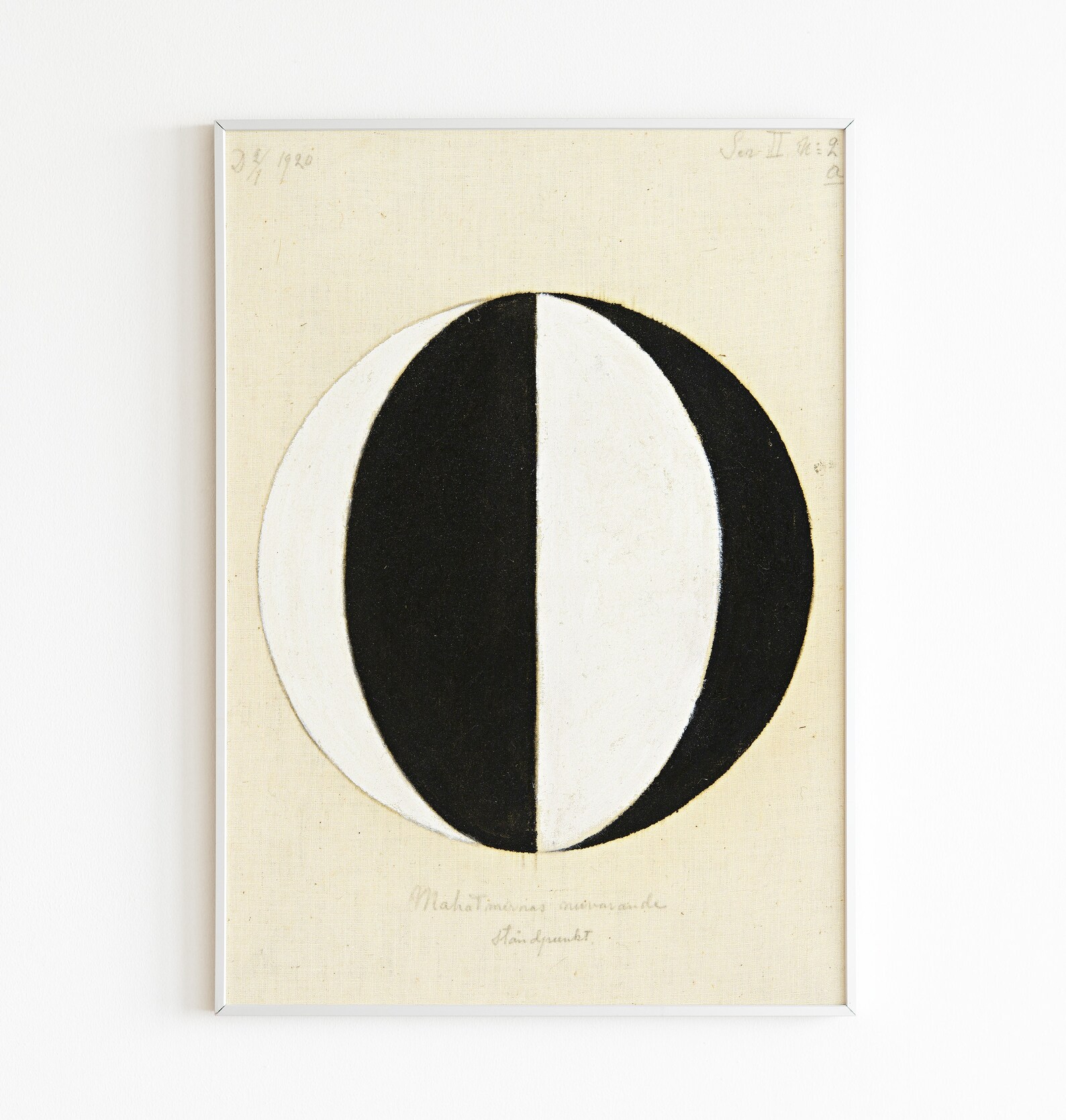 Hilma Af Klint the Current Standpoint of the Mahatmas Etsy