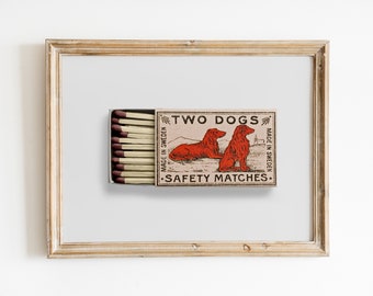 Arte de pared de Suecia, regalo de viaje, impresión de caja de cerillas, impresión de caja de cerillas retro, impresión de caja de cerillas, arte de carrito de bar, idea de regalo, regalo de aniversario, vintage único