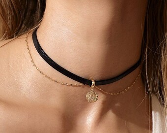 Black Choker - Etsy