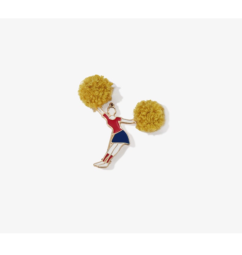 Cheerleader Pin Cheerleading Jewelry Cheerleader Brooch Etsy