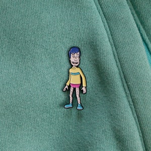 Mission Hill: Andy French in Hot Pants Soft Enamel Pin