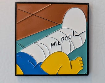 MILPOOL Soft Enamel Fridge Magnet