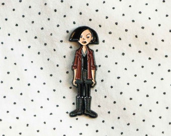 Jane Lane Soft Enamel Pin