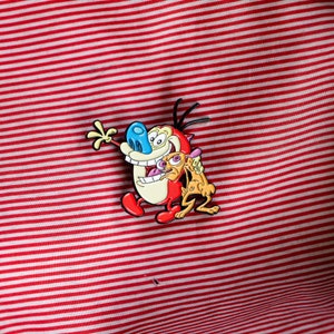 Ren and Stimpy Soft Enamel Pin