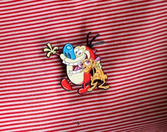 Ren and Stimpy Soft Enamel Pin