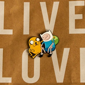 Jake & Finn Soft Enamel Pin