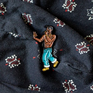 2pac Shakur PBF Edition Soft Enamel Pin
