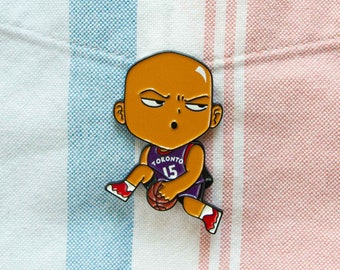 Legendary Raptors: Vince Carter Soft Enamel Pin