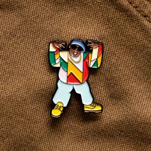 The Notorious B.I.G. PBF Edition Soft Enamel Pin