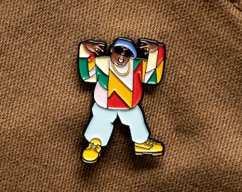 The Notorious B.I.G. PBF Edition Soft Enamel Pin