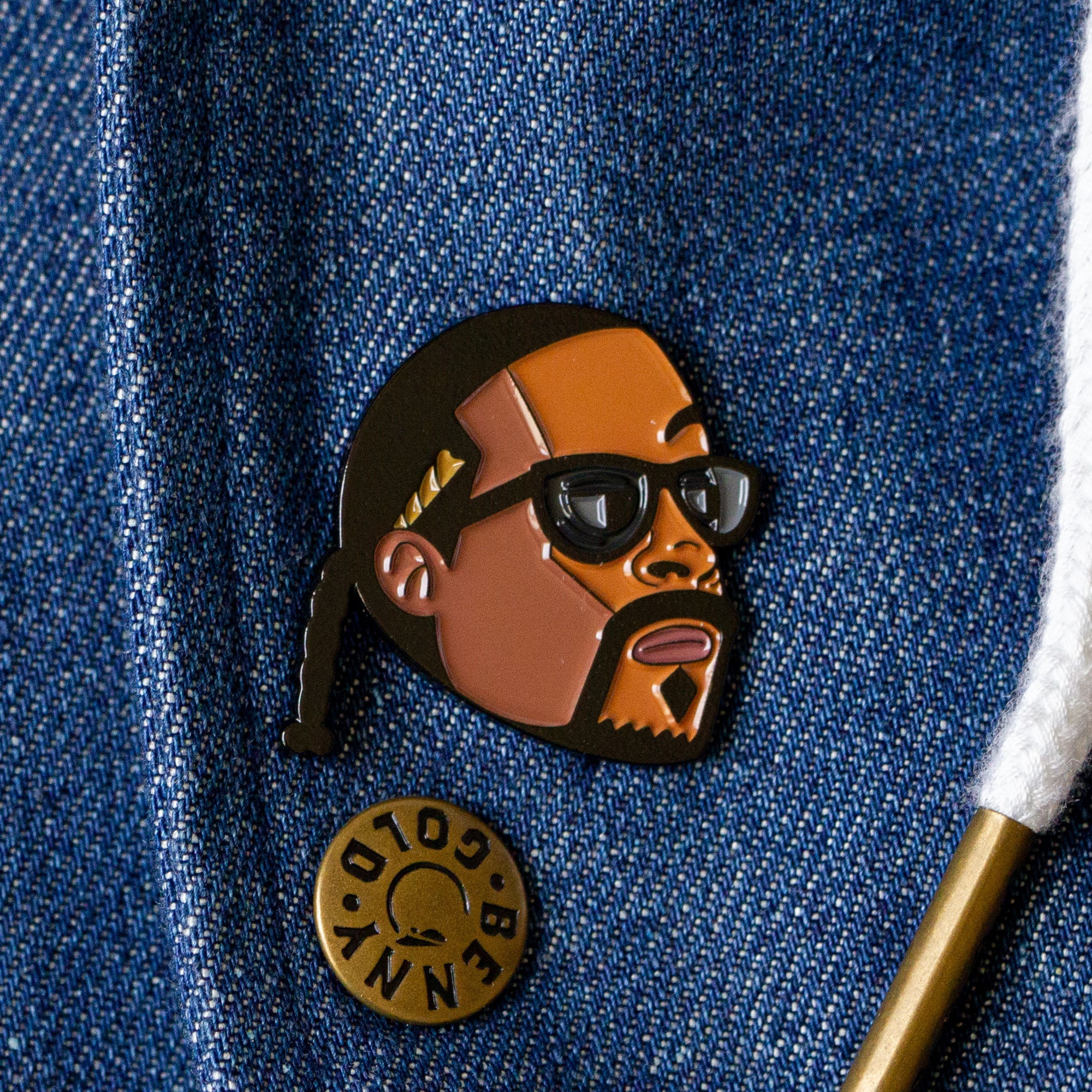 Snoop Dogg Uncle Snoop PBF Edition Soft Enamel Pin Etsy