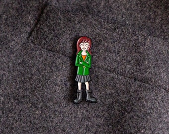 Daria Morgendorffer Soft Enamel Pin