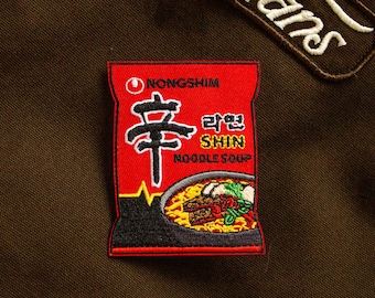 Shin Ramen Iron-on Patch