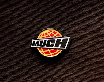Much Music Logo Soft Enamel Pin